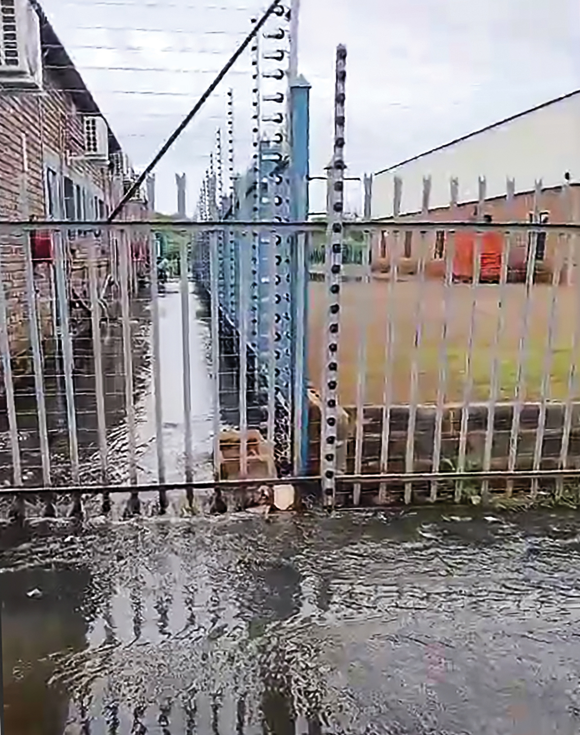 Strate in Northam omskep in rioolriviere