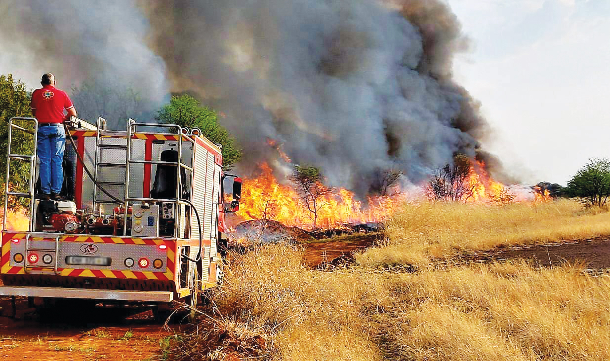 Thaba Fire and Rescue never back down