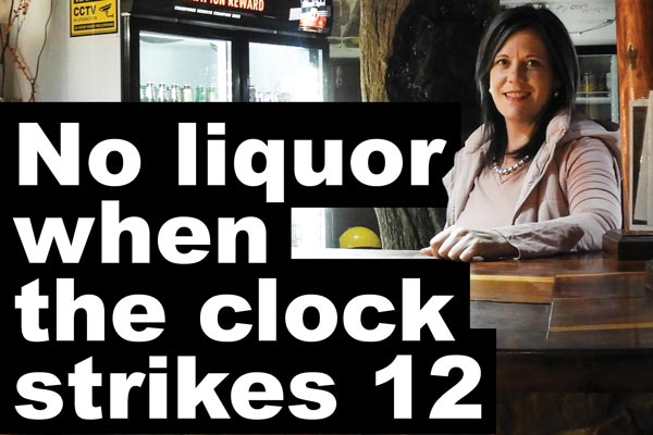 No liquor when the clock strikes 12
Will it help Cinderella keep her slipper?