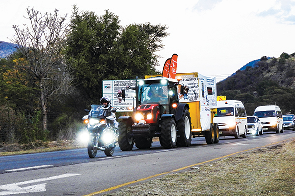A bumpy ride for a good cause