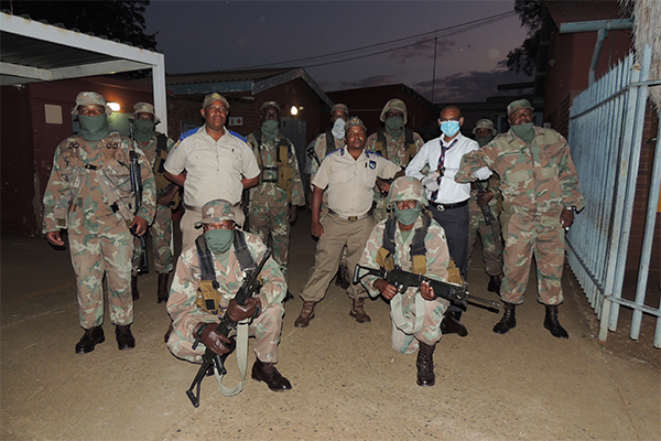 SANDF in Northam