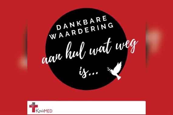 Dankbare waardering aan hul wat weg is [Skrywe aan die redakteur]