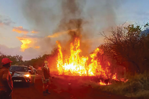 Burning for days!
