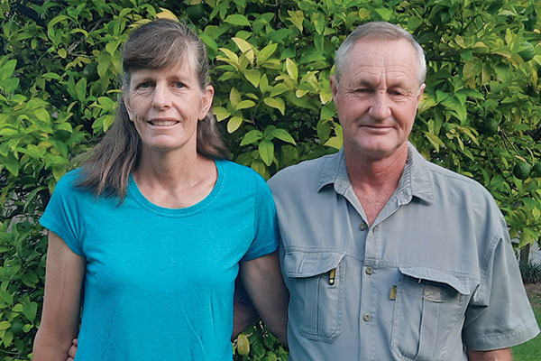 CECIL & TESSA WHITE SAY GOODBYE TO THE THABAZIMBI COMMUNITY