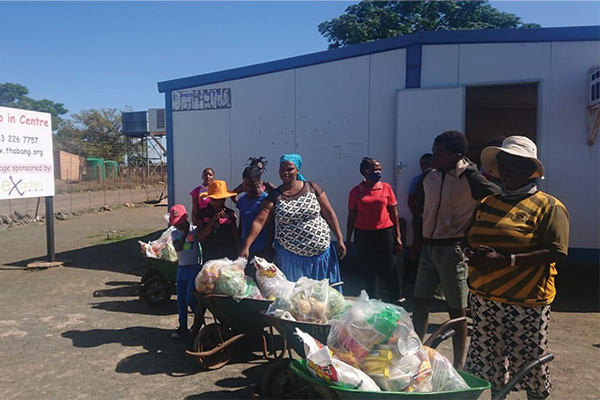Thabang still feeding the hungry during COVID-19