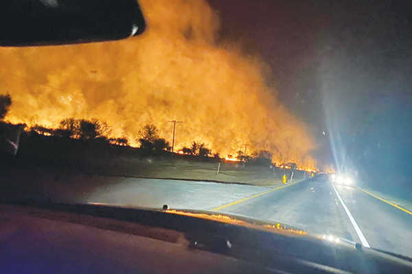 Fighting 2 fires in 1 evening