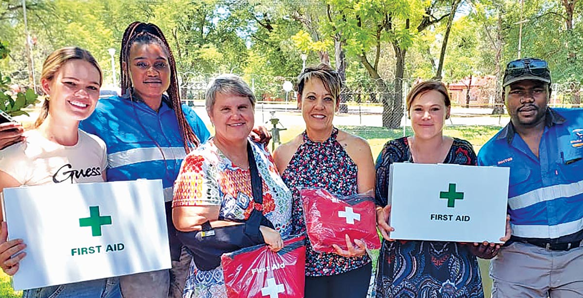 Platina Primary School receives generous first aid kit donation