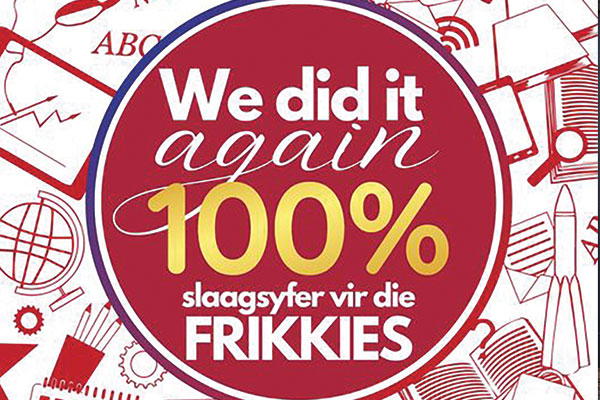 HFM spog met 100% slaagsyfer!