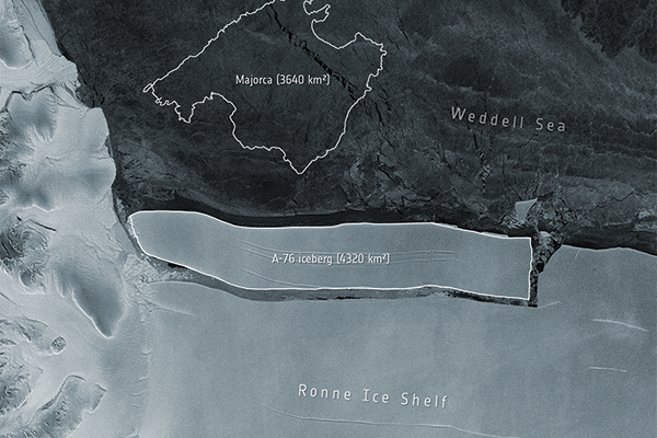 Meet the world’s largest iceberg