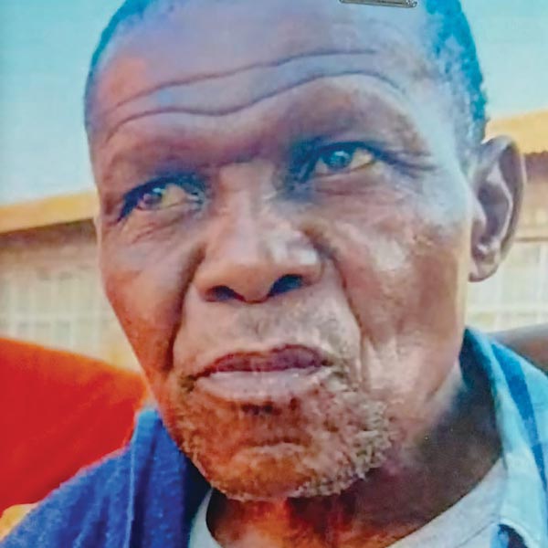 Missing person alert: Israel Diboko