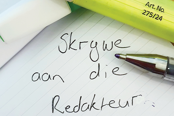 Dankie Klankgrens! [Skrywe aan die redakteur]