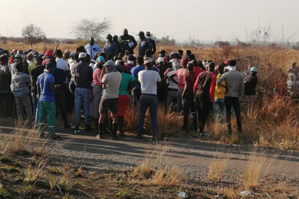Land grab mayhem in Kroondal