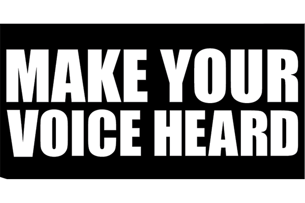 Make yourself heard