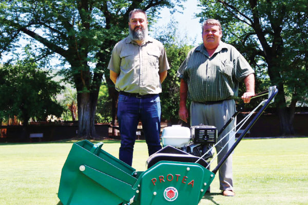 Nuwe grassnyer vir Laerskool Thaba