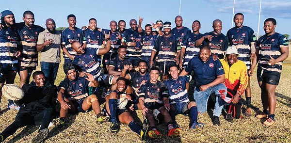 Crossing the try line with flying colours