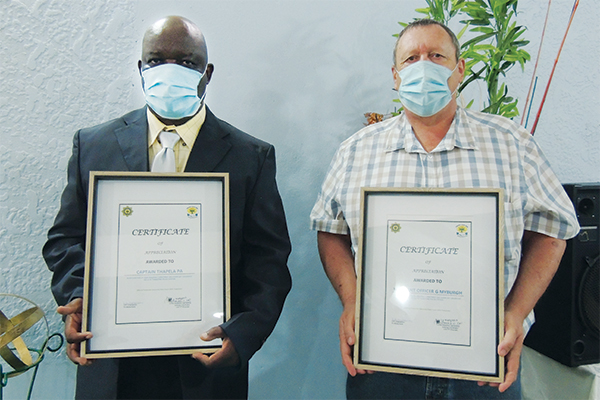 SAPS bids farewell to crime-fighting legends