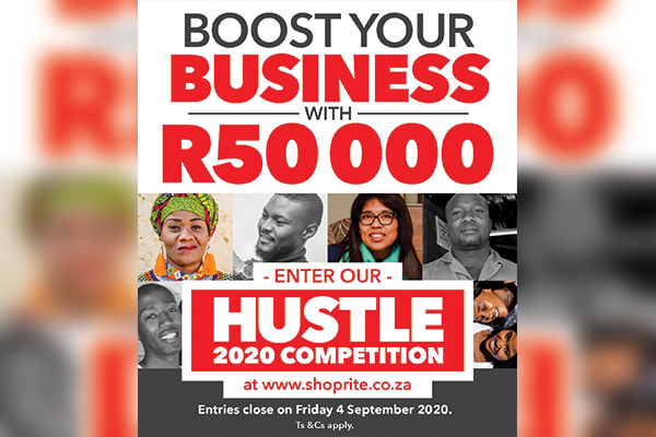 Shoprite giving away R1.4m in prizes to small businesses with 2020 Hustle Competition