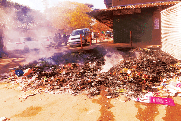 Stop burning rubbish