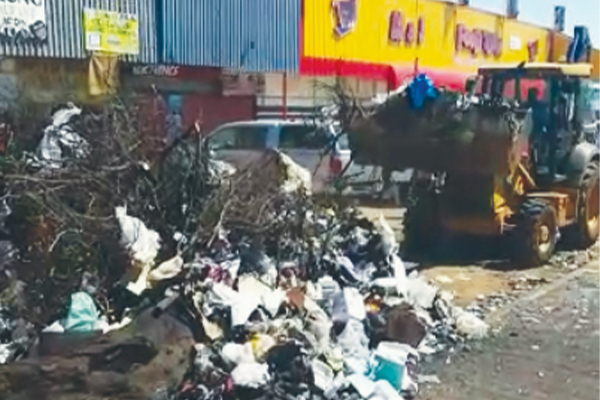 Keeping our taxi rank clean