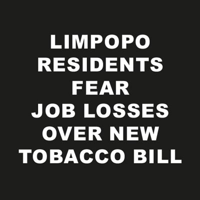 Limpopo residents fear job losses over new Tobacco Bill
