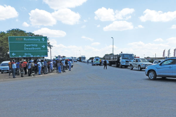 The dangerous
Northam four-way stop…
