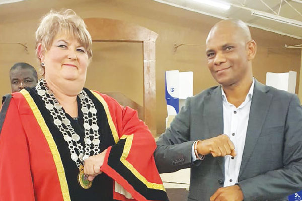 Tokkie Swanepoel, our new mayor