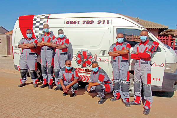 Trauma Rescue, reg vir aksie in Thaba
