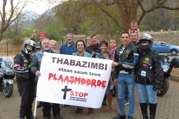 Thaba bikers take a stand