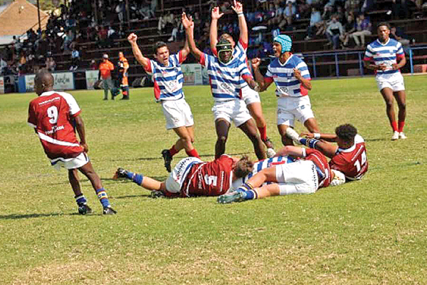 ‘n Dag van aksie op die rugbyveld